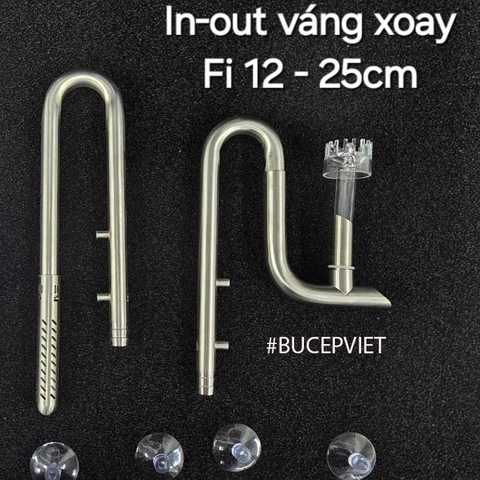 WEEK AQUA - Inout Inox cao cấp tích hợp lọc váng xoay