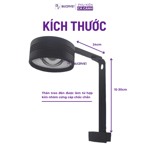 Đèn thủy sinh Ledesk, Dòng đèn hoàn hảo cho bể cá cảnh Biotope