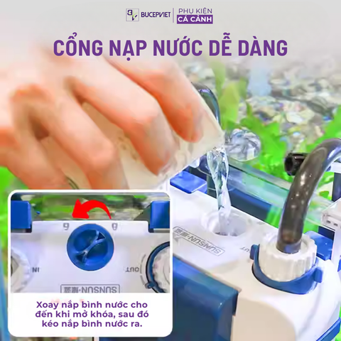 Lọc treo Sunsun YBG thế hệ mới 300/400/500/600