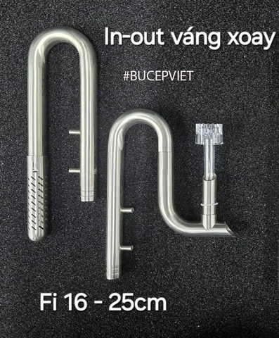 WEEK AQUA - Inout Inox cao cấp tích hợp lọc váng xoay