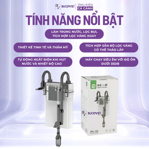 Lọc Treo Xiaoli SunSun XBL-300/400/500/600 - Dùng Cho Bể Thuỷ Sinh