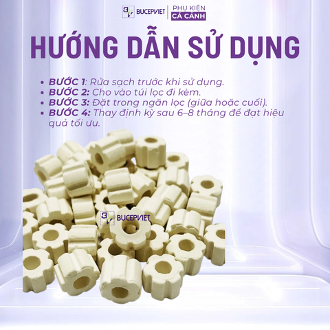 Vật liệu lọc Mini Ring hãng Mountain Tree - Vật liệu lọc cao cấp