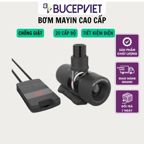 Bơm Mayin Super 3000-12000L/H – Điều chỉnh 20 tốc độ, tiết kiệm điện, chạy êm, cảnh báo cạn nước