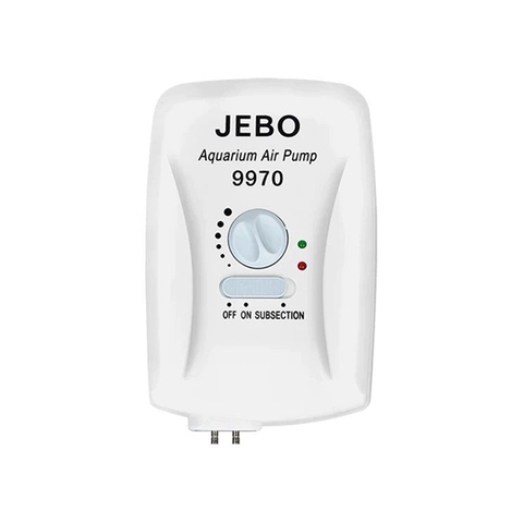 Máy Sủi Oxy Tích Điện JEBO 9950 / 9970 – Có Núm Điều Chỉnh, Pin Dùng Lâu, Êm Ái