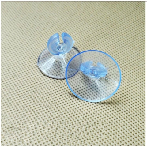 Hít giữ ống sủi oxy bể cá - Cố định dây khí trên kính, trong suốt dễ lắp đặt cho hồ cá thủy sinh