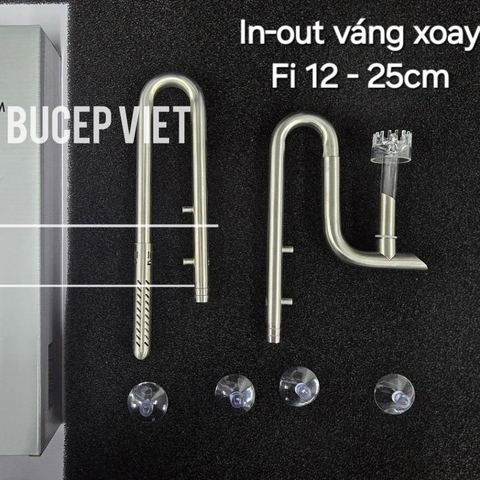 WEEK AQUA - Inout Inox cao cấp tích hợp lọc váng xoay