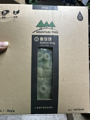 SỨ MOUNTAIN TREE MAIFAN RING -VẬT LIỆU LỌC CAO CẤP - Khử Nitrate ( N03 ) và Amoniac ( NH3 ) - Bucep Viet