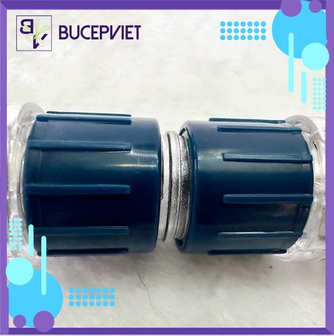Khóa đôi Marine Double Tap - Van khóa nhanh cho lọc thùng thủy sinh, tháo lắp vệ sinh dễ dàng, lưu lượng ổn định