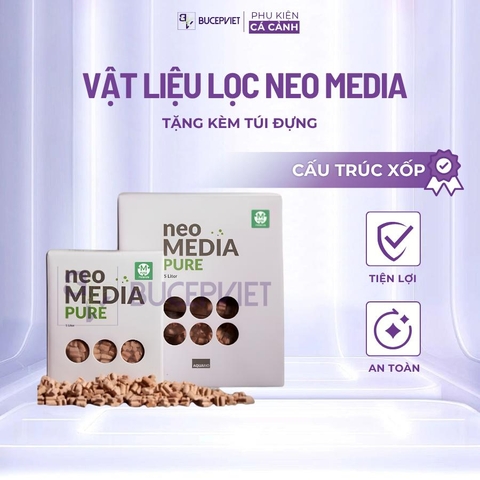Vật liệu lọc Neo Media Hàn Quốc - Kiểm soát pH hiệu quả