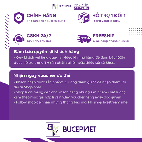 Đèn LED Mayin Plus - Đèn chìm tăng màu đỏ vàng cho cá rồng , 2 chế độ ánh sáng, nổi bật vảy và sắc đỏ
