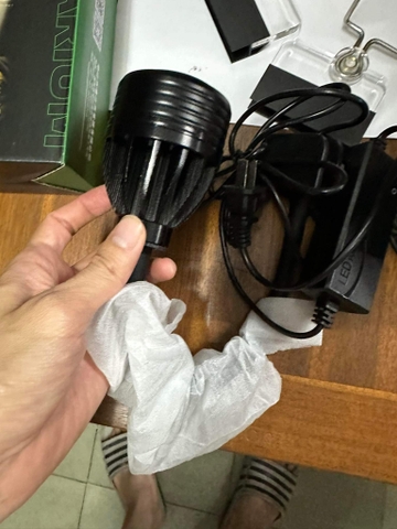 Đèn rọi KZJ 15W-  đèn LED bể cá tiêu cự có thể điều chỉnh, nhiều chế độ màu