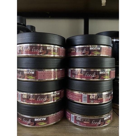 Thức ăn dạng cám cho cá nhỏ Biozym Betta và Neon fish Food 60g