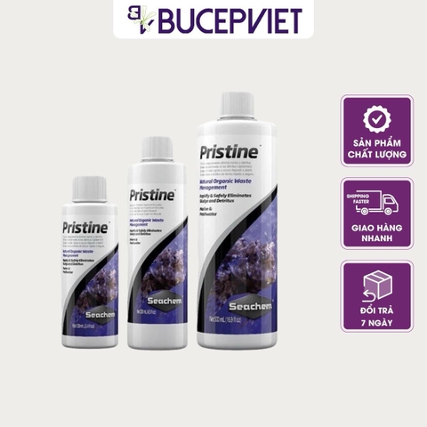 Vi sinh Seachem Pristine- phâ.n h.ủy phâ.n cá và chất hữu cơ