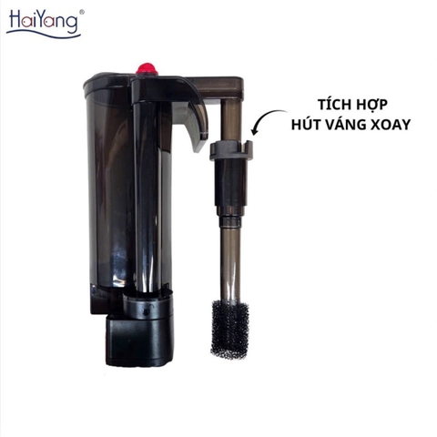 Lọc thác thế hệ mới HaiYang (Tích hợp lọc váng xoay) - Khoang lọc rộng rãi, mang đến hiệu năng xử lí nước mạnh mẽ