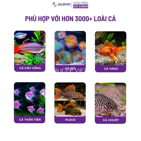 Cám cá cầu vồng, cá đĩa,hồng mi siêu tăng màu Hikari Vibra Bites 280g