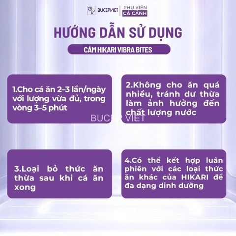 Cám cá cầu vồng, cá đĩa,hồng mi siêu tăng màu Hikari Vibra Bites 280g