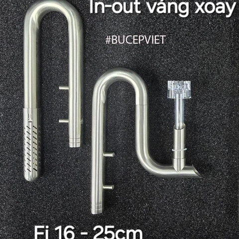 WEEK AQUA - Inout Inox cao cấp tích hợp lọc váng xoay