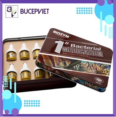 Biozym Bacteria Control - trị nấm cá, an toàn cho hệ vi sinh hồ cá thuỷ sinh