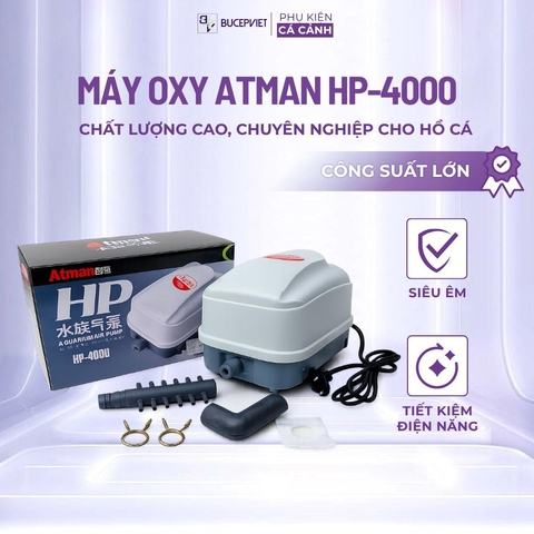 MÁY OXY CÔNG SUẤT LỚN ATMAN HP