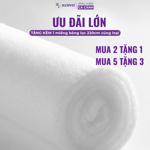 Bông Lọc Bể Cá Cashmere Giá Rẻ - Lọc Bụi, Phân Cá Cực Tốt