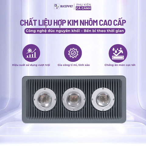 Đèn rọi chống nước Mayin cho hồ koi, phi tần, cá vàng - LED ngoài trời, bền sáng, đỏ cá không đỏ nước