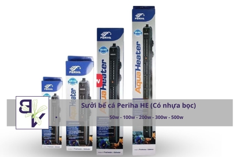 Sưởi Bể Cá Thủy Sinh Periha HE (Có nhựa bọc) - Sưởi hồ cá chất lượng cao