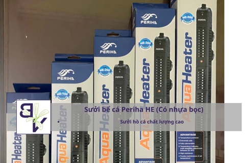 Sưởi Periha HE (Có nhựa bọc) - Sưởi hồ cá chất lượng cao