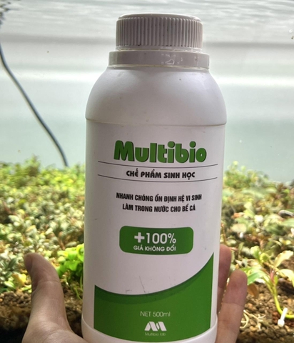 Vi sinh Multibio làm trong nước -  xử lý độc tố và làm trong nước bể thủy sinh