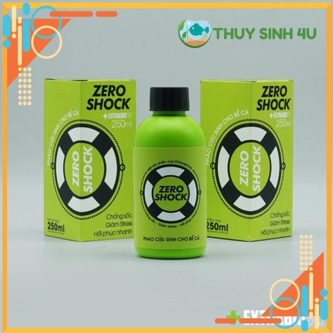 Zero Shock 250ml - Phao cứu sinh cho cá cảnh