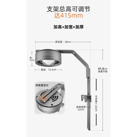 Đèn KZJ RM4 Series (Phiên bản nâng cấp TA4) - Giúp đánh màu cá màu cây rực rỡ, kết hợp phong cách Biotope huyền ảo