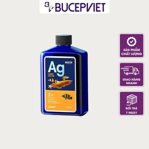 Biozym Ag+ Liquid Yellow – trị bệnh nấm cá cảnh cực hiệu quả