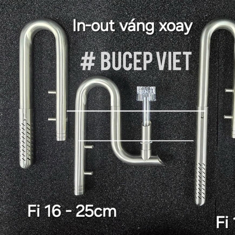 WEEK AQUA - Inout Inox cao cấp tích hợp lọc váng xoay