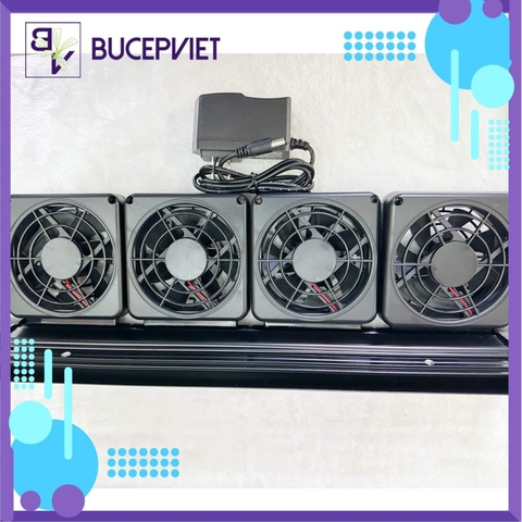 Quạt làm mát bể thủy sinh – Fan Cooling System, giảm nhiệt độ hồ cá hiệu quả