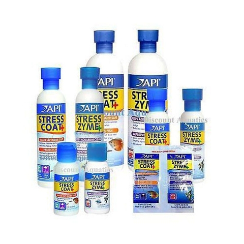 Stress Coat API - Giảm stress, dưỡng cá khỏe, phục hồi chất nhờn, chống tuột nhớt, Khử độc nước hồ cá