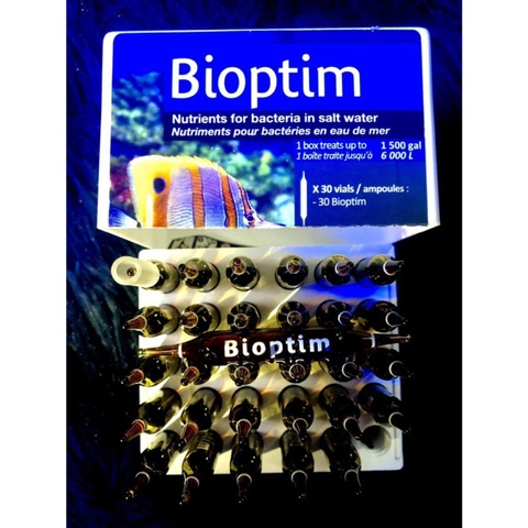 Thức ăn cao cấp cho vi sinh PRODIBIO BIOPTIM - Hỗ trợ cho sự phát triển mạnh mẽ của vi sinh hồ thuỷ sinh và hồ cá biển