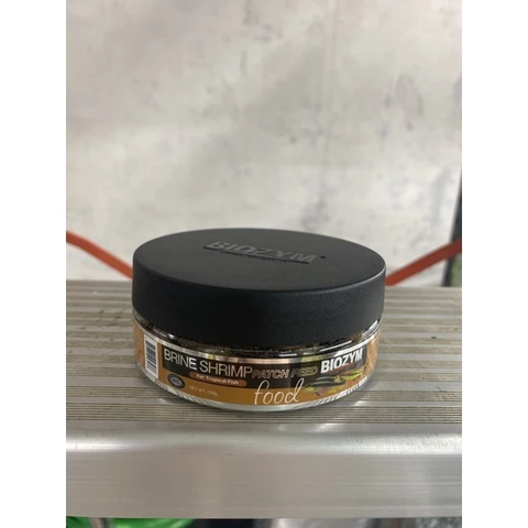 Thức ăn cá Biozym Brine Shrimp Patch Feed 100g - Viên dính giàu đạm từ tôm biển, tăng màu sắc và hỗ trợ phát triển cá cảnh