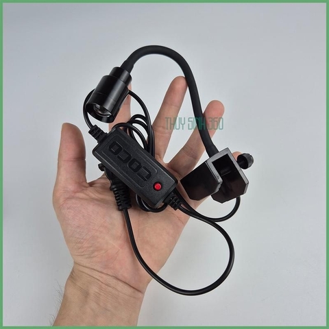 Đèn Rọi Mini Coco - Điều Chỉnh Tiêu Cự - Đèn Thủy Sinh Phù Hợp Bể Cá Cảnh, Bán Cạn, Tiếu Cảnh, Biotop