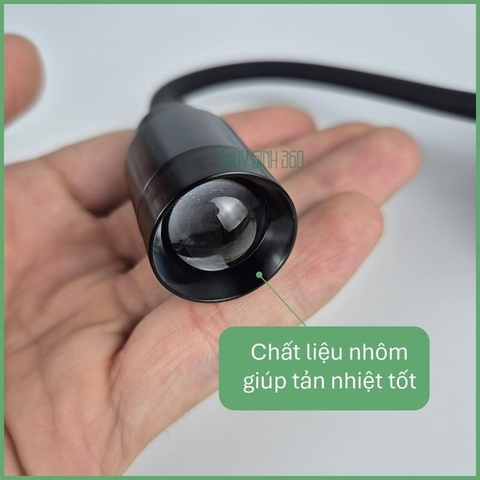 Đèn Rọi Mini Coco - Điều Chỉnh Tiêu Cự - Đèn Thủy Sinh Phù Hợp Bể Cá Cảnh, Bán Cạn, Tiếu Cảnh, Biotop