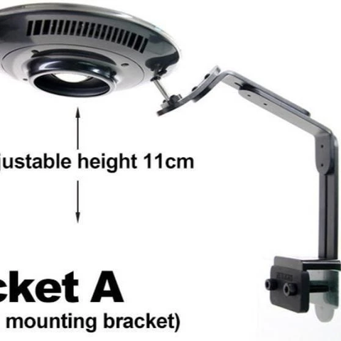 Chân đèn Zetlight UFO 8 Pro – 4 kiểu treo (A-B-C-D), chắc chắn, dễ lắp đặt