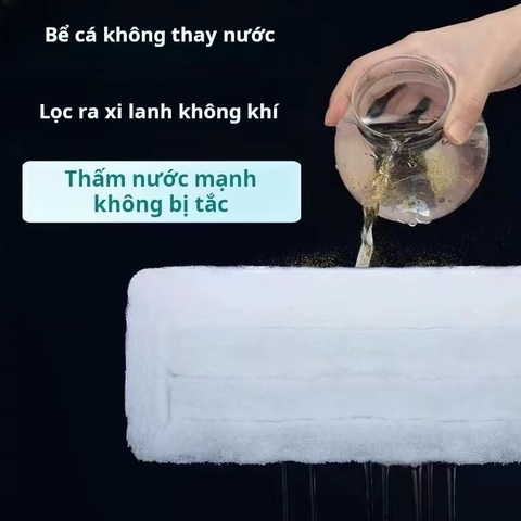 Bông Lọc Bể Cá Cashmere Giá Rẻ - Lọc Bụi, Phân Cá Cực Tốt