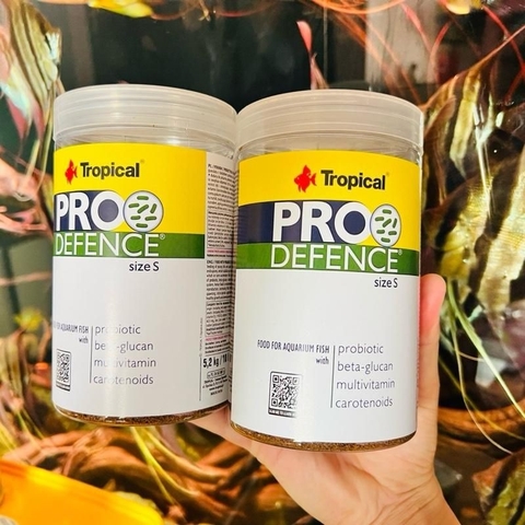 Thức ăn cá Tropical Pro Defence – Tăng size nhanh, tăng cường miễn dịch, hỗ trợ tiêu hóa với lợi khuẩn