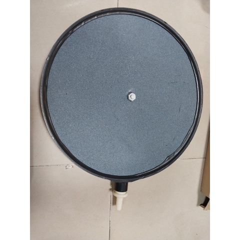 Đĩa sủi oxy ASC viền nhựa mặt đá cao cấp cho hồ cá Koi đường kính 20cm - 26cm - 30cm