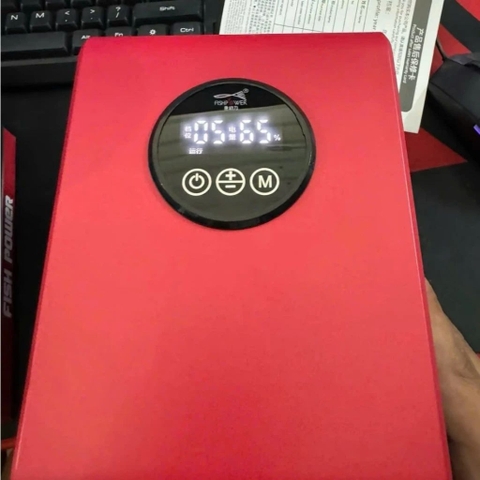 Sủi tích điện Fish Power 1 vòi / 2 vòi, trang bị cảm ứng màn hình thông minh - Sủi thế hệ mới cho bể thủy sinh