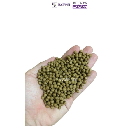 Cám cá Saki Hikari Pure White 5mm - Dưỡng trắng Shiroji, sáng da bóng vảy cho cá chép phi tần trắng, cá Koi