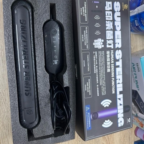 Đèn UV Diệt Khuẩn Mayin 7W – Cảm Biến Tự Tắt, Hẹn Giờ Tiện Lợi, Phù Hợp Bể Cá 2m Trở Xuống