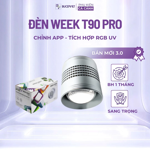 Đèn Week T90 Pro RGB-UV cao cấp - Bảo hành 1 tháng