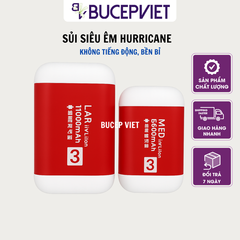 Máy sủi oxy HURRICANE – Siêu êm không rung, công nghệ mới, bền bỉ