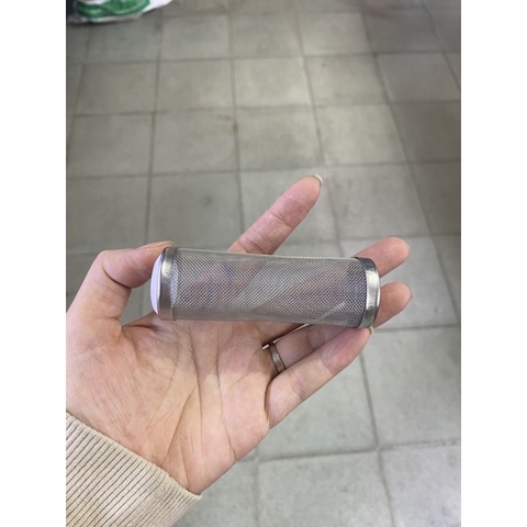 Bịt tép lưới inox FI12/FI16 - Chống hút tép cá con vào lọc, đảm bảo lưu thông nước, phụ kiện in-out hồ thủy sinh