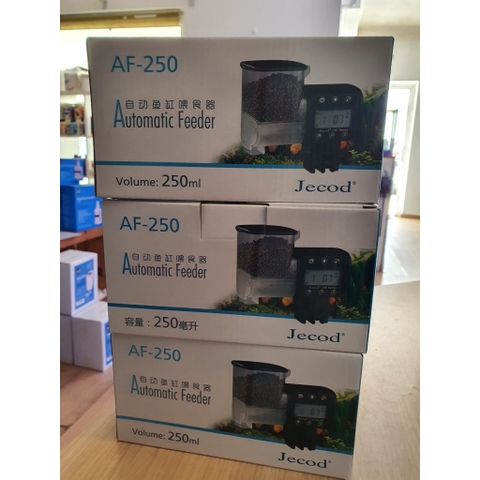 Máy cho cá ăn tự động Jebao AF-250 AF-250B - Hẹn giờ thông minh, cho ăn định kỳ tiện lợi khi vắng nhà