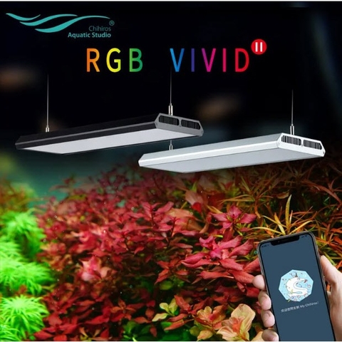 Đèn Led CHIHIROS RGB VIVID 2 Bản 10 năm  - Đèn Led Cao Cấp Cho Bể Cá Cảnh, Bể Thủy Sinh